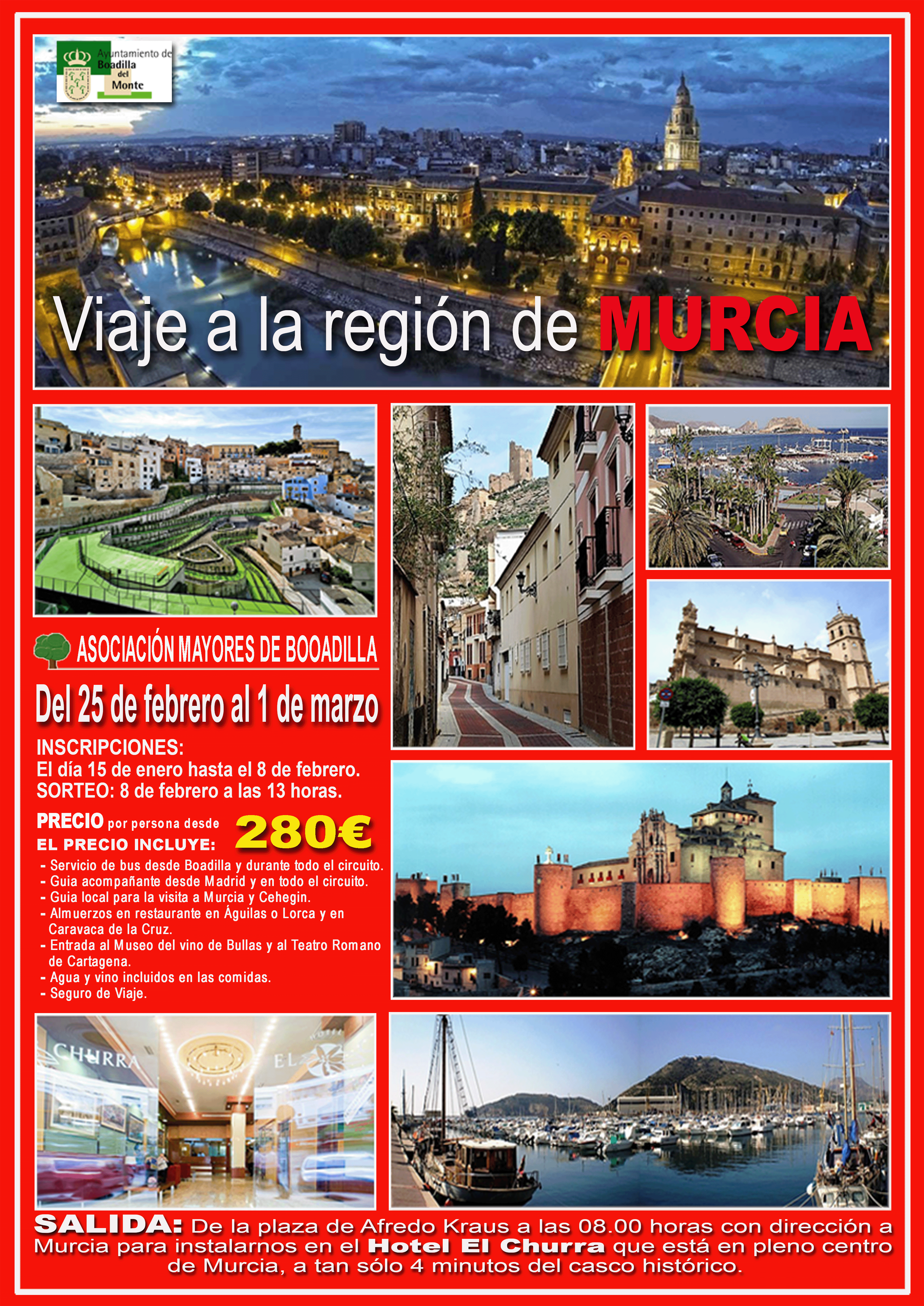 VIAJE A LA REGI�N DE MURCIA